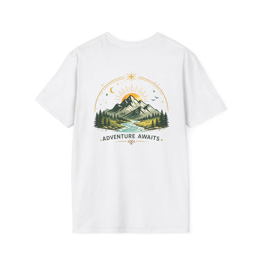 Adventure Awaits Mountain T-Shirt