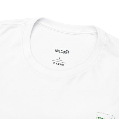 Spring Vibes T-Shirt — Green Floral Graphic Tee